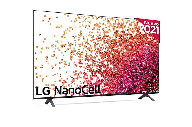 LG 4K NanoCell, SmartTV webOS 6.0, Procesador de Imagen 4k Quad Core [Clase de eficiencia energética G], 55NANO756PR