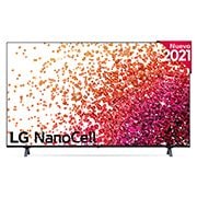 Vista frontal del LG NanoCell TV