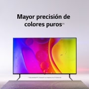 LG Televisor LG 4K Nanocell, Procesador de Gran Potencia 4K a5 Gen 5, compatible con formatos HDR 10, HLG y HGiG, Smart TV webOS22, 55NANO756QC