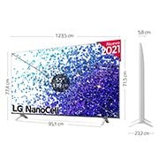 LG 4K NanoCell, SmartTV webOS 6.0, Procesador de Imagen 4k Quad Core [Clase de eficiencia energética G], 55NANO776PA