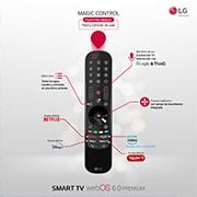 LG 4K NanoCell, SmartTV webOS 6.0, Procesador de Imagen 4k Quad Core [Clase de eficiencia energética G], 55NANO776PA