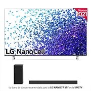 LG 4K NanoCell, SmartTV webOS 6.0, Procesador de Imagen 4k Quad Core [Clase de eficiencia energética G], 55NANO776PA