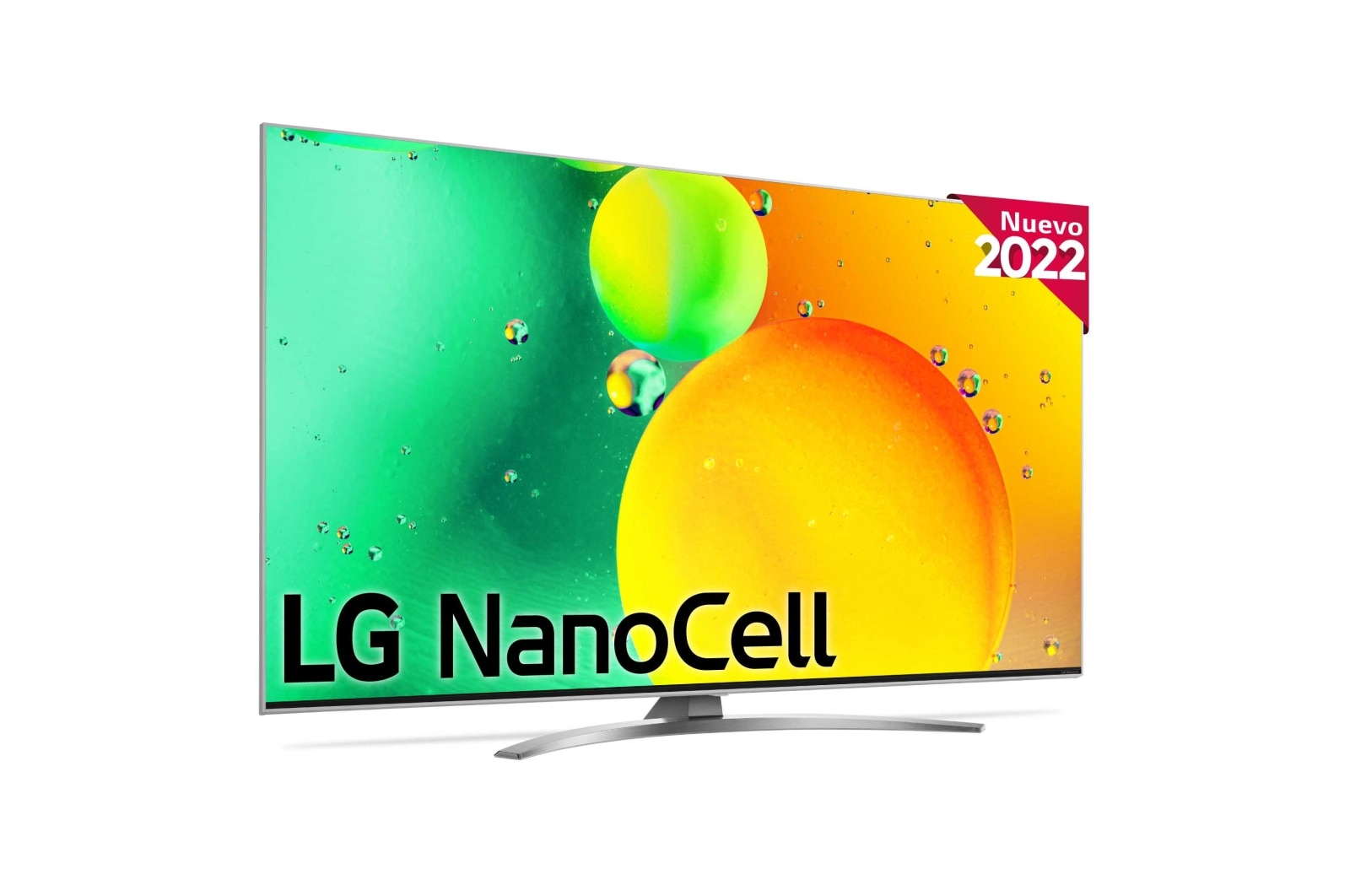LG Televisor LG 4K Nanocell, Procesador de Gran Potencia 4K a5 Gen 5, compatible con formatos HDR 10, HLG y HGiG, Smart TV webOS22, 55NANO786QA