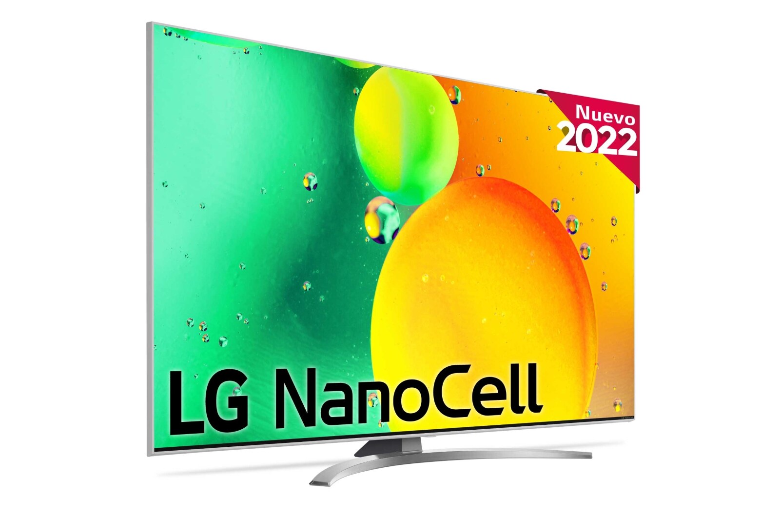 LG Televisor LG 4K Nanocell, Procesador de Gran Potencia 4K a5 Gen 5, compatible con formatos HDR 10, HLG y HGiG, Smart TV webOS22, 55NANO786QA