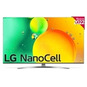 LG Televisor LG 4K Nanocell, Procesador de Gran Potencia 4K a5 Gen 5, compatible con formatos HDR 10, HLG y HGiG, Smart TV webOS22, 55NANO786QA