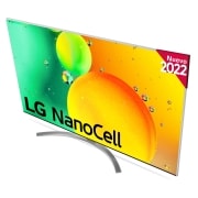 LG Televisor LG 4K Nanocell, Procesador de Gran Potencia 4K a5 Gen 5, compatible con formatos HDR 10, HLG y HGiG, Smart TV webOS22, 55NANO786QA