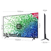 LG 4K NanoCell, SmartTV webOS 6.0, Procesador de Imagen 4k Quad Core [Clase de eficiencia energética G], 55NANO806PA