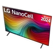 LG 55 pulgadas TV LG NANOCELL 4K serie AI NANO82  con Smart TV WebOS24, 55NANO82T6B