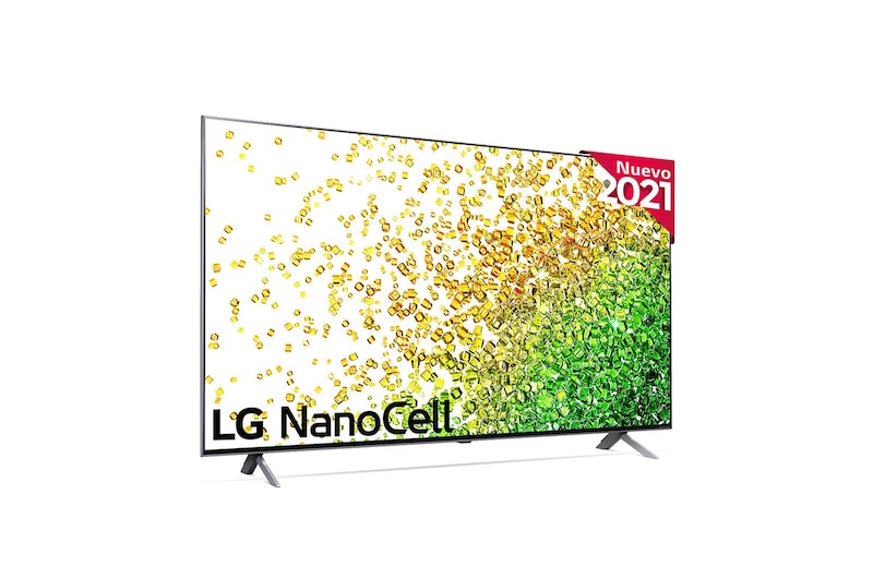 LG 4K NanoCell, SmartTV webOS 6.0, Procesador Inteligente 4K α7 Gen4 con AI, HDR Dolby Vision, DOLBY ATMOS [Clase de eficiencia energética G], 55NANO856PA