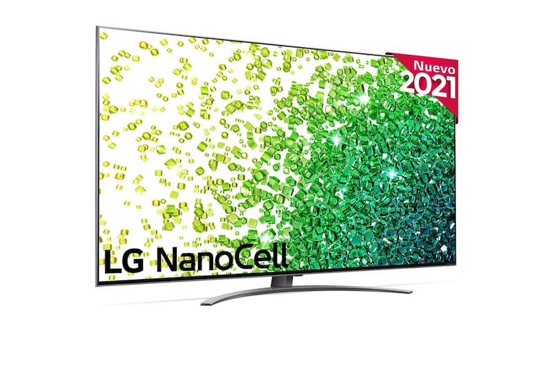 LG 4K NanoCell, SmartTV webOS 6.0, Procesador Inteligente 4K α7 Gen4 con AI, HDR Dolby Vision, DOLBY ATMOS [Clase de eficiencia energética G], 55NANO866PA