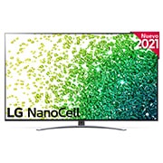 Vista frontal del LG NanoCell TV
