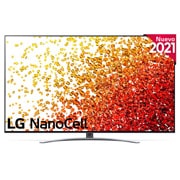 Vista frontal del LG NanoCell TV
