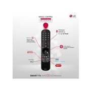 LG 4K NanoCell, SmartTV webOS 6.0, Procesador Inteligente 4K α7 Gen4 con AI, HDR Dolby Vision, DOLBY ATMOS [Clase de eficiencia energética G], 55NANO926PB