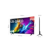 LG Outlet 55 pulgadas Smart TV LG QNED80 AI 4K 2024, 55QNED80T6A.OUTLET
