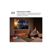 LG Outlet 55 pulgadas Smart TV LG QNED80 AI 4K 2024, 55QNED80T6A.OUTLET