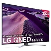LG Televisor LG 4K QNED Mini LED, Procesador Inteligente de Gran Potencia 4K α7 Gen 5 con IA, compatible con el 100% de formatos HDR, HDR Dolby Vision y Dolby Atmos, Smart TV webOS22, perfecto para Gaming, 55QNED866QA