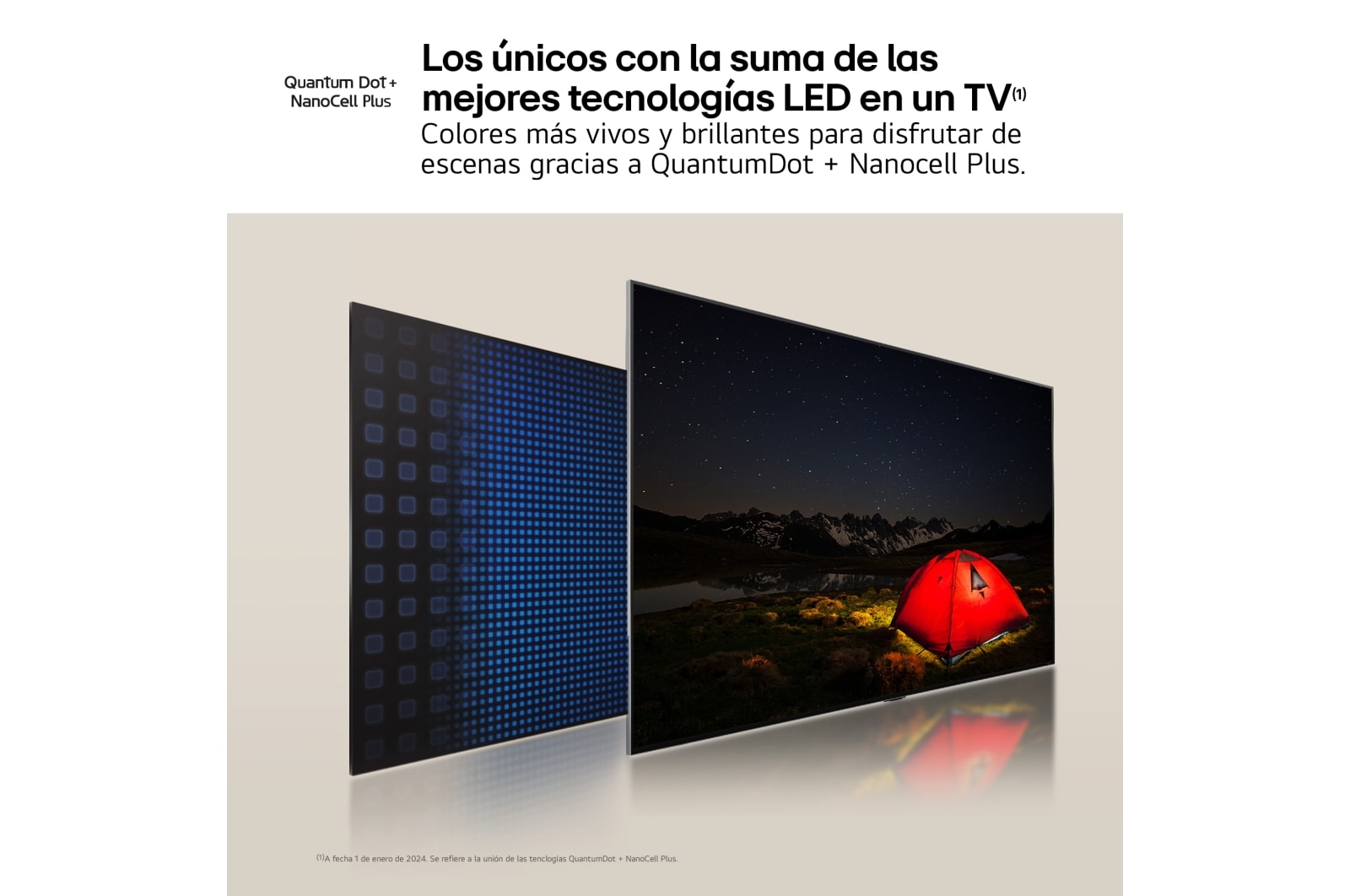 LG Outlet 55 pulgadas Smart TV LG AI QNED87 4K 2024, 55QNED87T6B.OUTLET