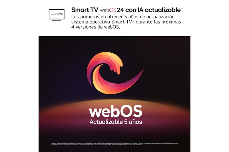 LG Outlet 55 pulgadas Smart TV LG AI QNED87 4K 2024, 55QNED87T6B.OUTLET