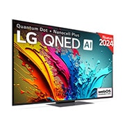 Vista frontal de Outlet 55 pulgadas Smart TV LG AI QNED87 4K 2024 55QNED87T6B.OUTLET