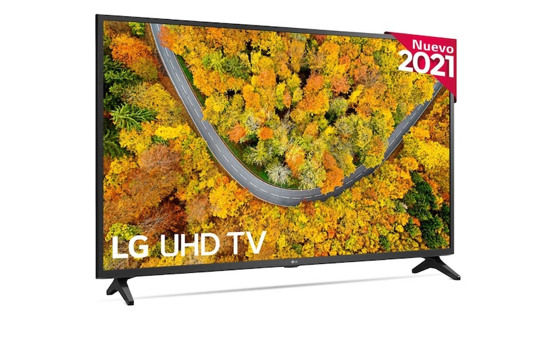 LG TV LG 4K UHD, SmartTV webOS 6.0, Procesador de Imagen 4K Quad Core, Gaming TV, Compatible HDR10 Pro y HLG [Clasificación energética G], 55UP75006LF