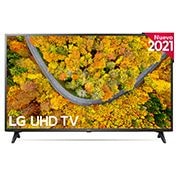 Vista frontal del LG UHD TV
