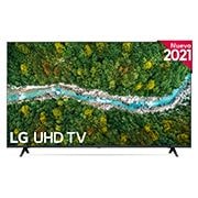 Vista frontal del LG UHD TV