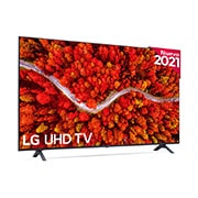 LG 4K UHD, SmartTV webOS 6.0, Procesador de Imagen 4K Quad Core [Clasificación energética G], 55UP80006LR