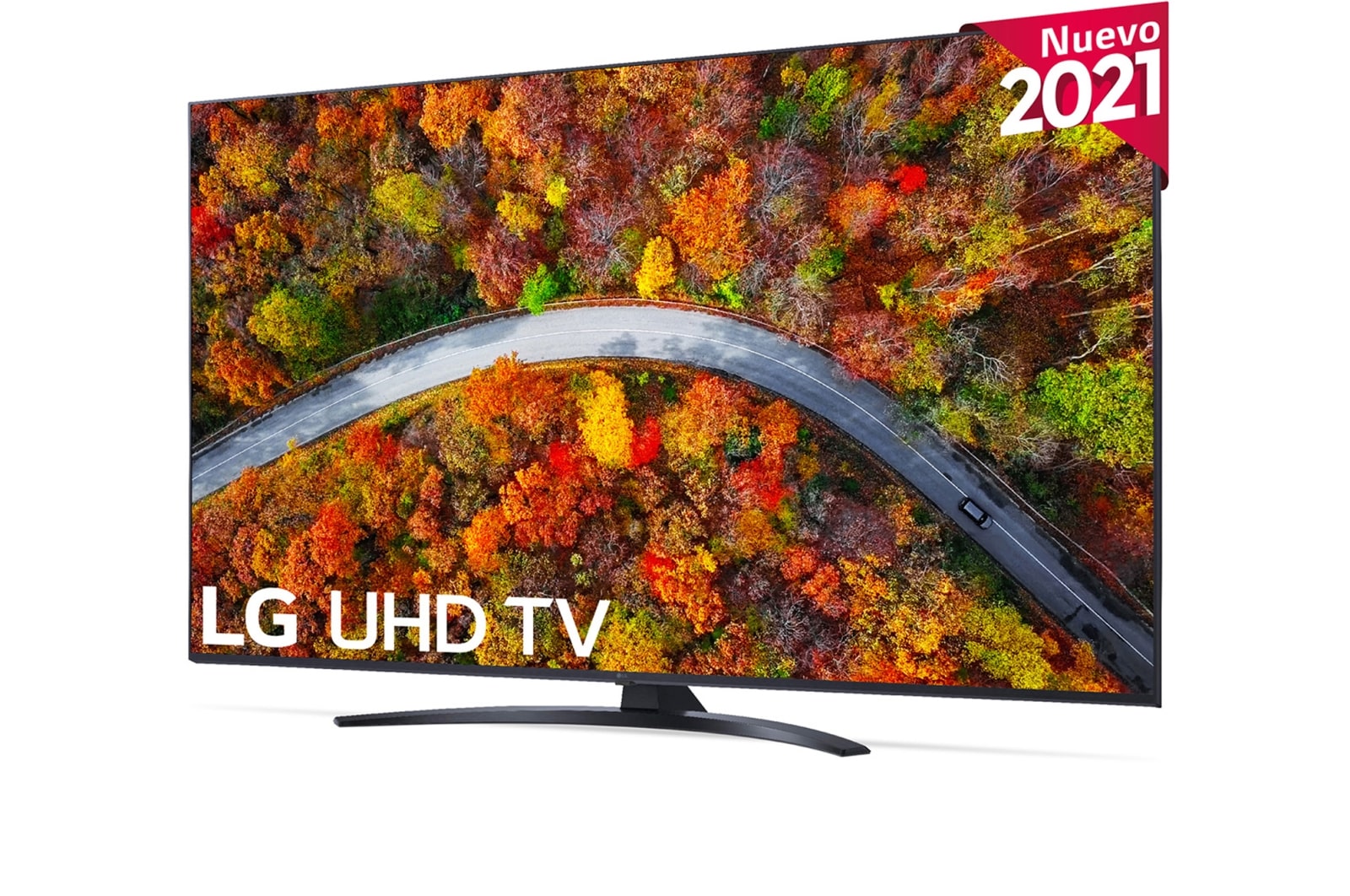 LG 4K UHD, SmartTV webOS 6.0, Procesador de Imagen 4K Quad Core [Clasificación energética G], 55UP81006LA