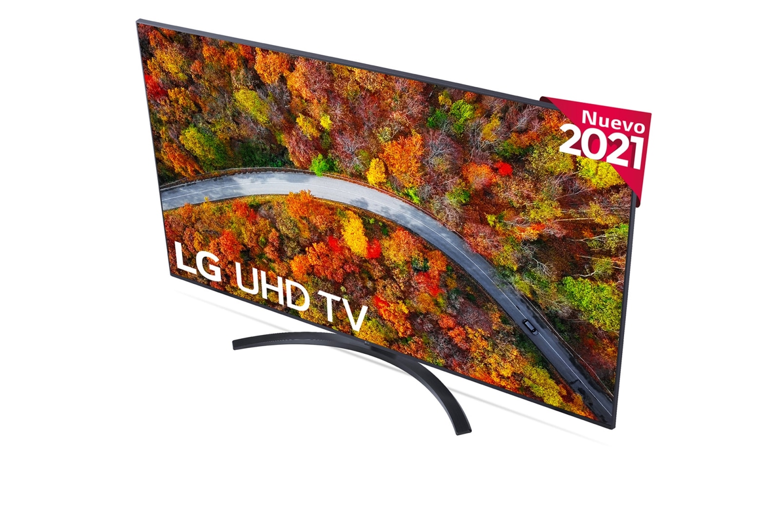 LG 4K UHD, SmartTV webOS 6.0, Procesador de Imagen 4K Quad Core [Clasificación energética G], 55UP81006LA
