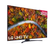 LG 4K UHD, SmartTV webOS 6.0, Procesador de Imagen 4K Quad Core [Clasificación energética G], 55UP81006LA