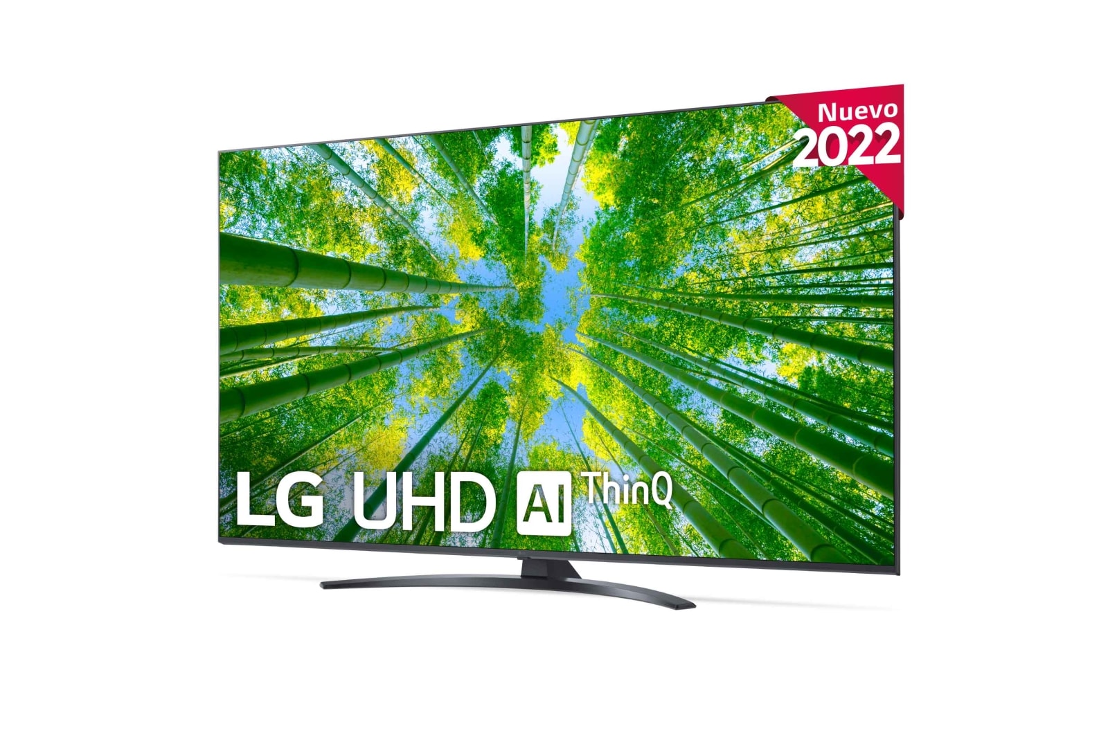 LG Televisor LG 4K UHD, Procesador de Gran Potencia 4K α5 Gen 5, compatible con formatos HDR 10, HLG y HGiG, Smart TV webOS22., 55UQ81006LB