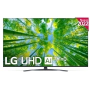 LG Televisor LG 4K UHD, Procesador de Gran Potencia 4K α5 Gen 5, compatible con formatos HDR 10, HLG y HGiG, Smart TV webOS22., 55UQ81006LB