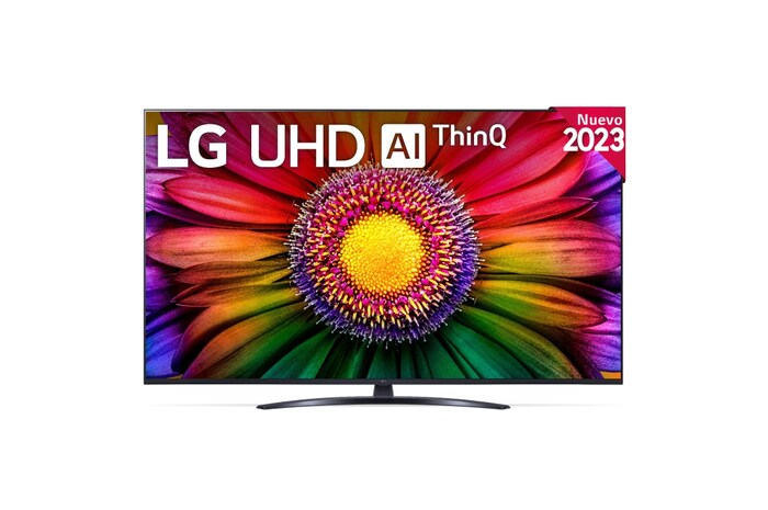 LG Outlet TV LG UHD 4K de 55'' Serie 81, Procesador Alta Potencia, HDR10 / Dolby Digital Plus, Smart TV webOS23, 55UR81006LJ.OUTLET