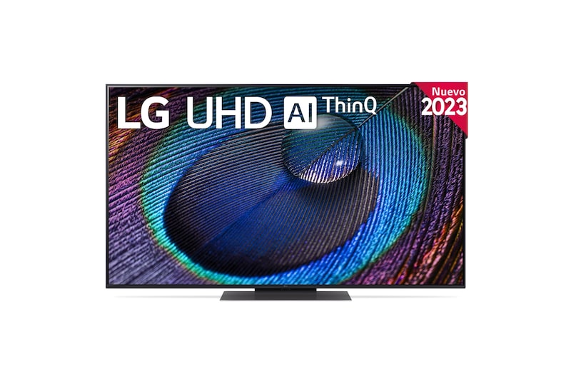 LG TV LG  UHD 4K de 55'' Serie 91, Procesador Alta Potencia, HDR10 / Dolby Digital Plus, Smart TV webOS23., 55UR91006LA