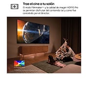 LG 55 pulgadas TV LG UHD AI 4K serie UT73 con Smart TV WebOS24, 55UT73006LA