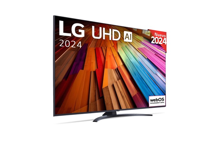 LG 55 pulgadas Smart TV LG UHD AI UT81 4K 2024, 55UT81006LA