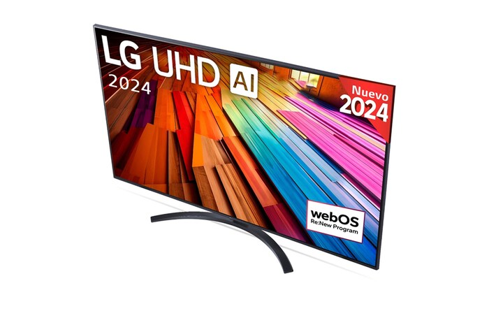 LG 55 pulgadas Smart TV LG UHD AI UT81 4K 2024, 55UT81006LA