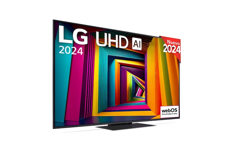 LG 55 pulgadas Smart TV LG UHD AI UT91 4K 2024, 55UT91006LA