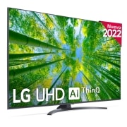 LG Televisor LG 4K UHD, Procesador de Gran Potencia 4K a5 Gen 5, compatible con formatos HDR 10, HLG y HGiG, Smart TV webOS22., 60UQ81006LB