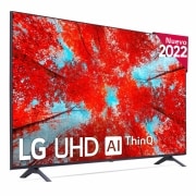 LG Televisor LG 4K UHD, Procesador de Gran Potencia 4K a5 Gen 5, compatible con formatos HDR 10, HLG y HGiG, Smart TV webOS22., 60UQ90006LA