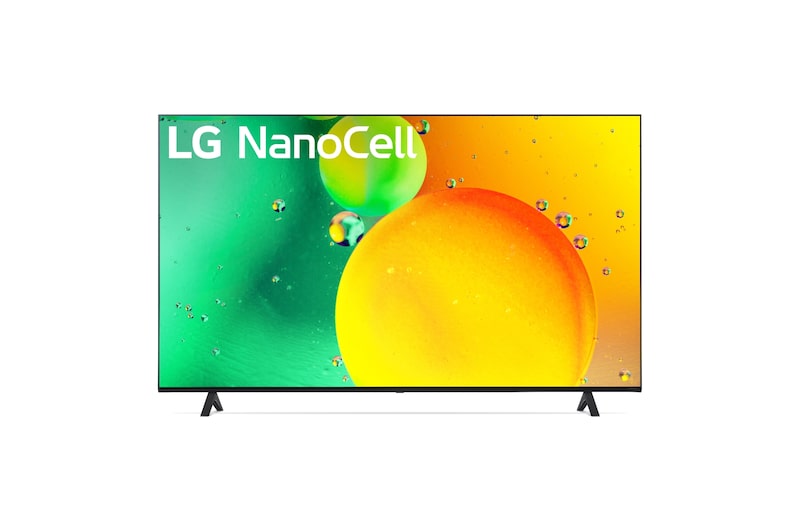 LG Televisor LG 4K Nanocell, Procesador de Gran Potencia 4K a5 Gen 5, compatible con formatos HDR 10, HLG y HGiG, Smart TV webOS22, 65NANO756QC