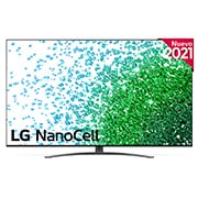 Vista frontal del LG NanoCell TV