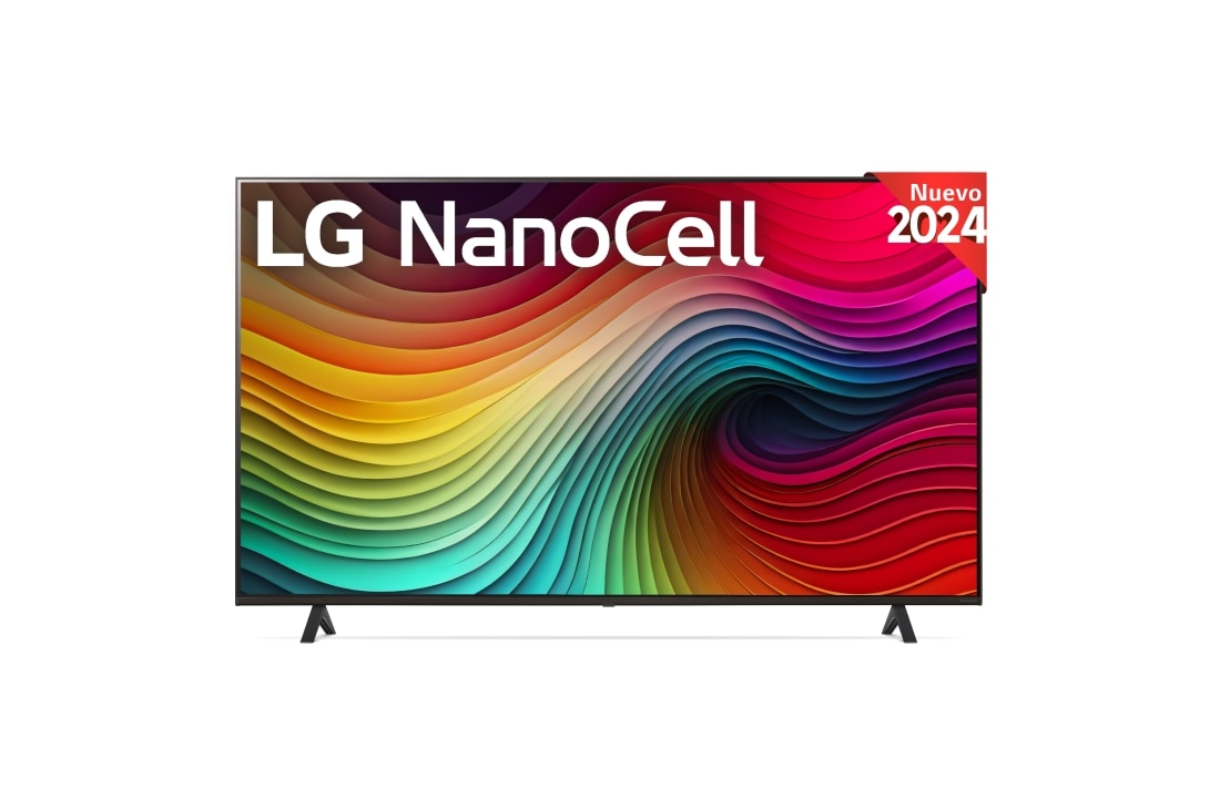 LG Outlet 65 pulgadas TV LG NANOCELL 4K serie AI NANO82  con Smart TV WebOS24, 65NANO82T6B.OUTLET