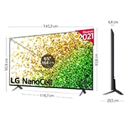 LG 4K NanoCell, SmartTV webOS 6.0, Procesador Inteligente 4K α7 Gen4 con AI, HDR Dolby Vision, DOLBY ATMOS [Clase de eficiencia energética F], 65NANO856PA