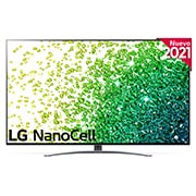 Vista frontal del LG NanoCell TV