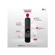 LG 4K NanoCell, SmartTV webOS 6.0, Procesador Inteligente 4K α7 Gen4 con AI, HDR Dolby Vision, DOLBY ATMOS [Clase de eficiencia energética G], 65NANO926PB
