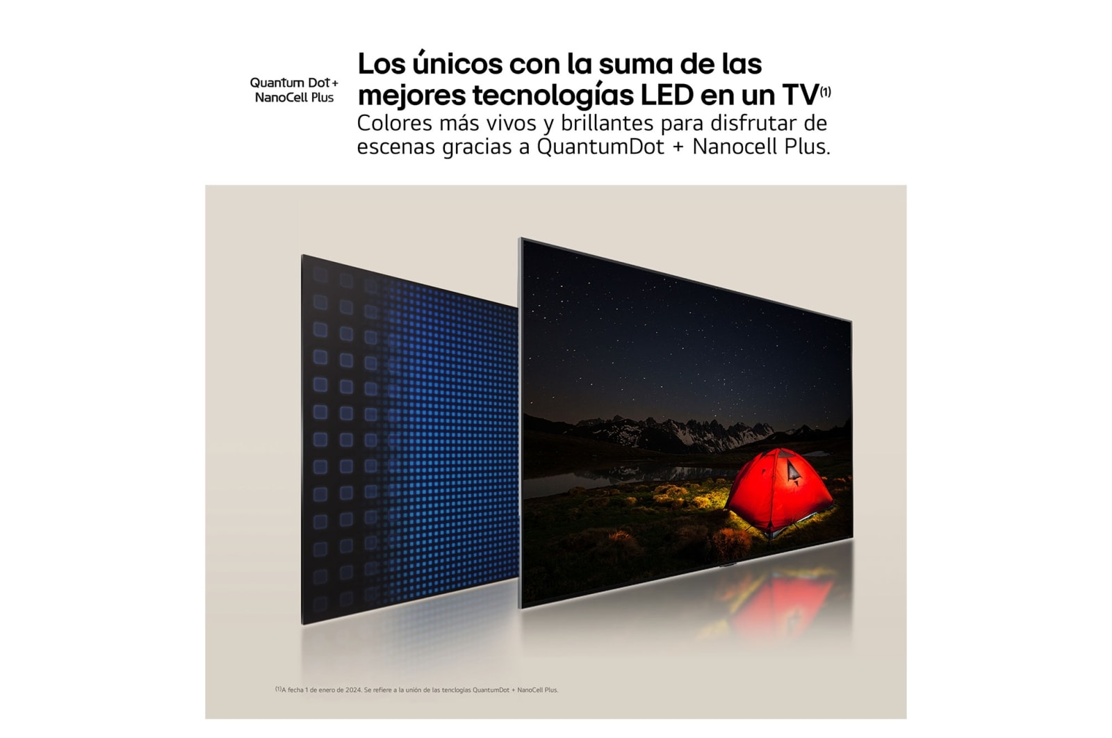 LG 65 pulgadas Smart TV LG QNED80 AI 4K 2024, 65QNED80T6A
