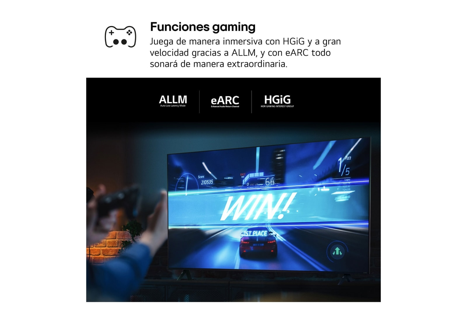 LG 65 pulgadas Smart TV LG QNED80 AI 4K 2024, 65QNED80T6A