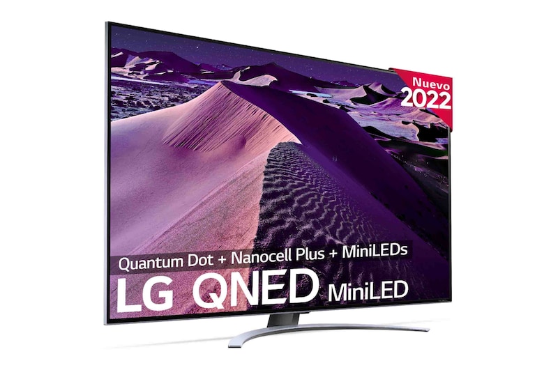 LG Televisor LG 4K QNED Mini LED, Procesador Inteligente de Gran Potencia 4K α7 Gen 5 con IA, compatible con el 100% de formatos HDR, HDR Dolby Vision y Dolby Atmos, Smart TV webOS22, perfecto para Gaming, 65QNED866QA