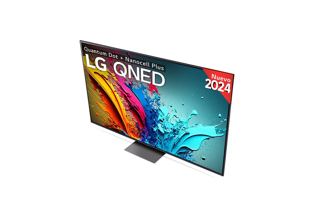 LG TV LG QNED 4K de 65'' s86 + Barra de sonido inteligente LG S70TY, 65QNED8T6B.ESB